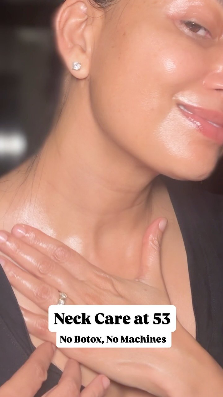 Your neck deserves the same care as your face. It’s easy to focus on our faces and forget the neck, even though its deli