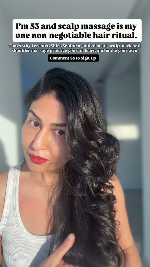 At 53, I’ve learned that caring for my hair doesn’t have to mean a complicated routine. One practice I’ve returned to fo