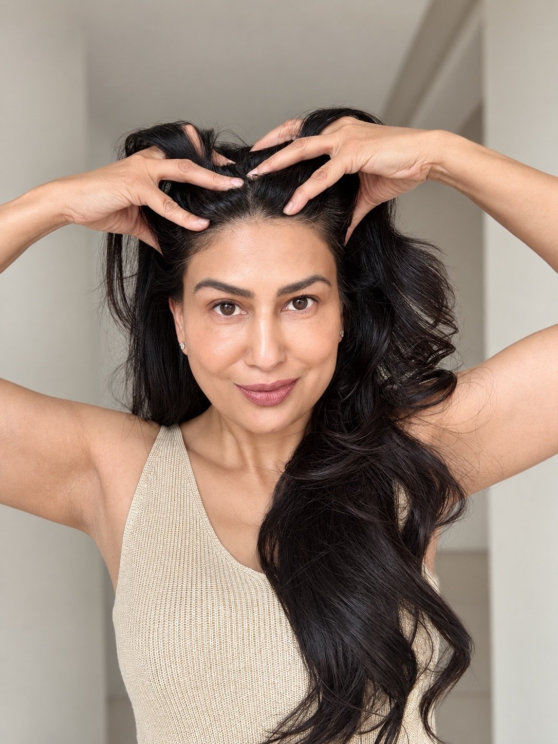 I’ve always wondered: why do we massage our face, but leave the scalp just above it out of the ritual?
The face and sca