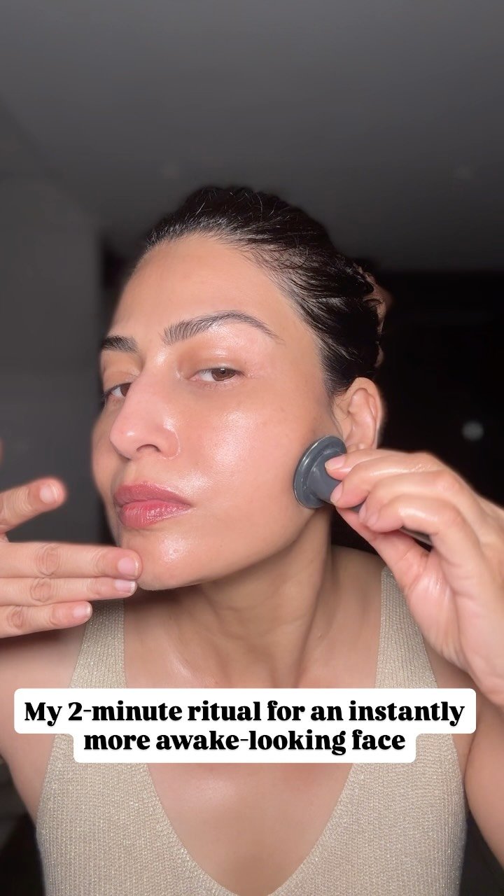 Facial cupping is one of my favourite ways to bring life back to my face.
I love the gentle lift of the cup, the moveme