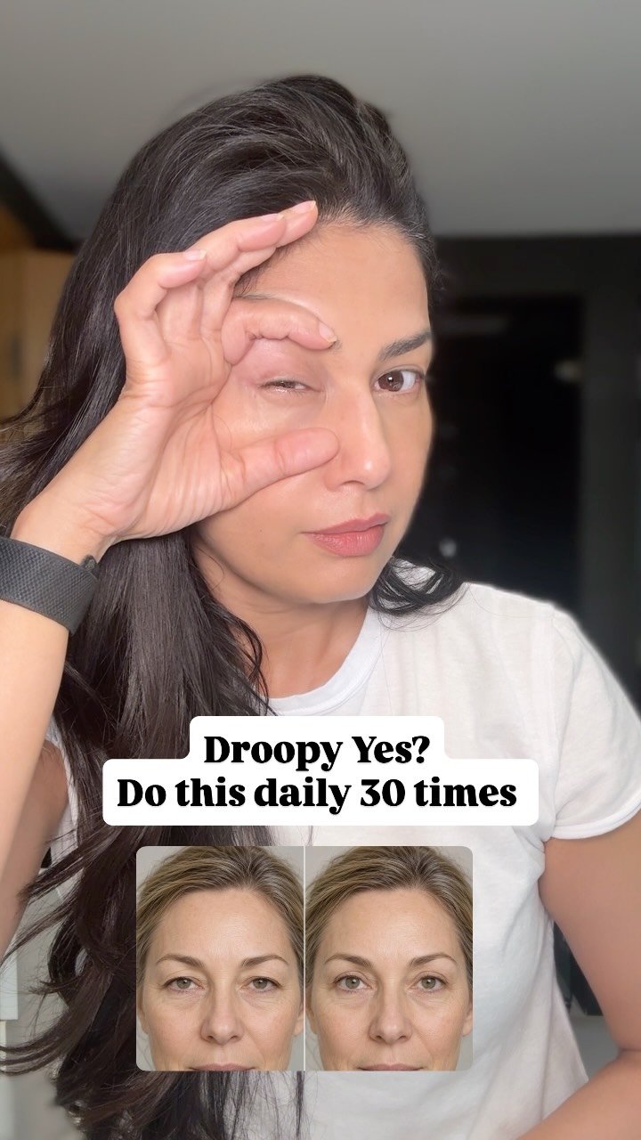 Try this gentle eye exercise every day for 30 days, and take a photo today so you can track what you notice.

Want to ex